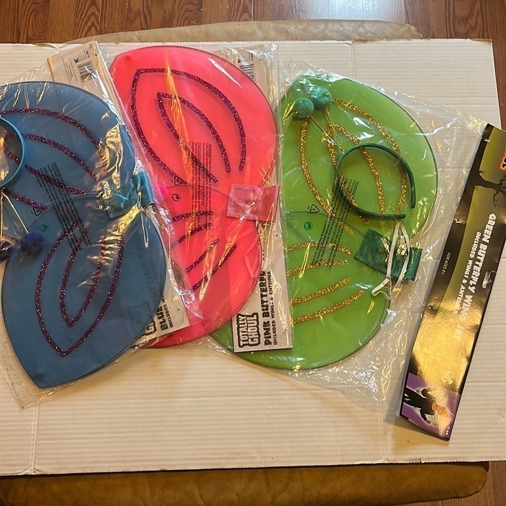 Sparkling Fairy Wings Costume Set for Kids